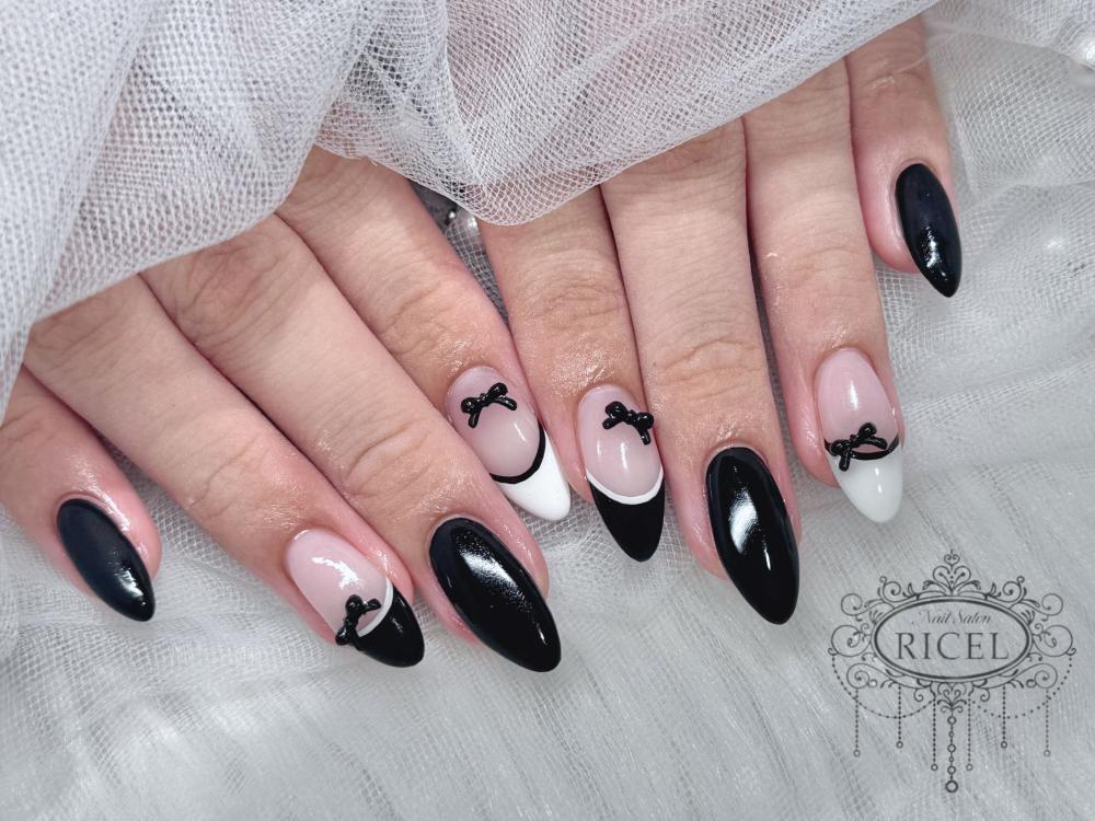 40))フレンチガーリー ハートネイル ネイルチップ バレンタイン シンプル 40))ネイルチップ フレンチガーリー ハートネイル ホワイト