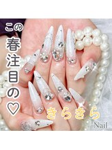 ナユキ 北千住店(NA.YUKI)/秋冬ネイル　エレガントデザイン
