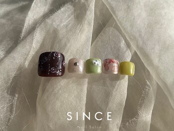 シンス(Since)/6月Foot monthly design