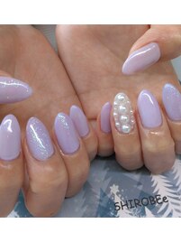 パープルネイル☆