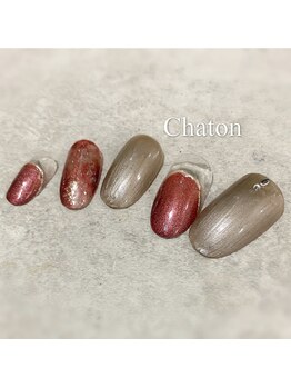 ネイルアンドアイラッシュ シャトン(Chaton)/ジェル□新規¥6300■会員¥7150