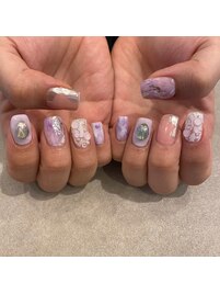 パープルプクプクニュアンス