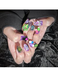 T028 個性派ネイル
