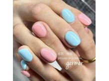 ジェルメ(germer)/ちぐはぐカラーで♪