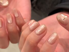 ハートホロマグネットネイル