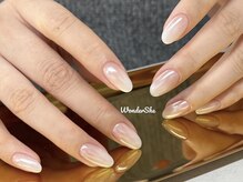 ワンダーシー(WonderShe)/オーロラミラーネイル