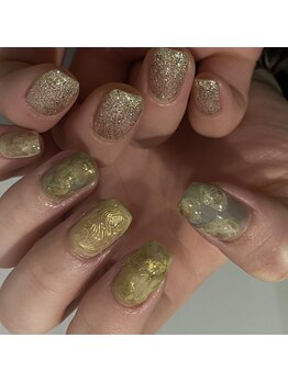 ヌア(nur.)/ワンカラー×イエローnuance