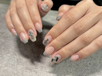 ココネイル(Koco Nail)/グレーネイルデザイン