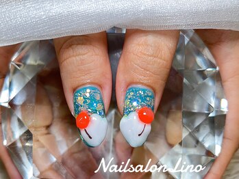 リノ(Lino)/クリームソーダネイル