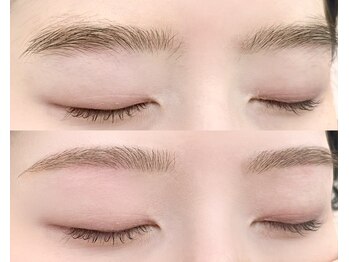 シュガービューティーショップ(SUGAR beauty shop)の写真/眉毛の形が決まらない方はもちろん、目元の印象を変えたい方にもオススメ☆流行りの韓国眉もお任せ下さい◎
