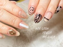 アネラ(ANELA)/ちぐはぐクリアネイル