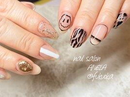ちぐはぐクリアネイル