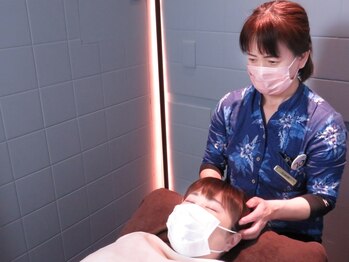 琉球ヘッドスパ アミュプラザみやざき店の写真/【宮崎駅直結★】スーッと眠りに落ちる方続出！普段寝不足の方にも◎頑張る自分にご褒美★