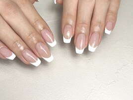 フレンチネイル/白フレンチ