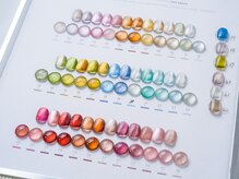 マグネットは40色以上から選択可能◎