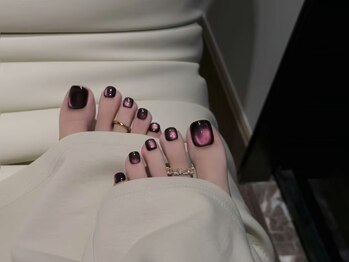 ラメール(La mer)/黒グラテーション+マグネット