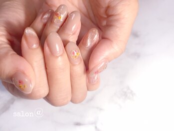 サロンアット(salon@)/デザインネイル¥6800