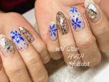アネラ(ANELA)/雪の結晶ネイル