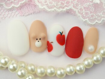 ネイルズガッシュ 蒲田東口店(NAILsGUSH)/*アップル×ベア*