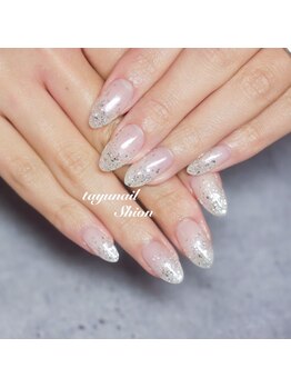 たゆ ネイル(たゆnail)/大人気ラメグラデーションネイル