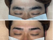 シック 南風原店(Chic)の雰囲気（眉毛スタイリングのBefore＆After♪）