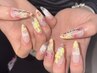 【チップスカルプ】持ち込みOK＊スカルプ10本フルアート￥14300