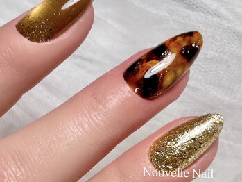 ヌーベルネイル(Nouvelle Nail)/べっこうネイル