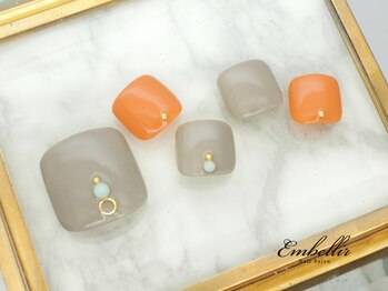 アンベリール 横浜店(Embellir)/(1286)シンプルfootネイル