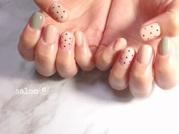 サロンアット(salon@)/デザインネイル¥5800