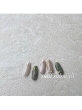 ネイルサロンワイスリー (y3)/11月マンスリーコースデザイン