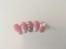 ¥7,800デザインネイル【バラ】