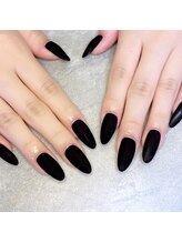 ネイルジョブ(NAIL JOB)/長さ出し×ジェルワンカラー