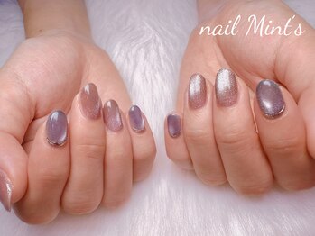 ネイルミンツ(nail Mint’s)/2色マグネットワンカラー☆