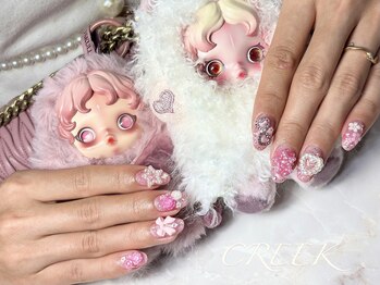 フラッシュラメピンクリボン