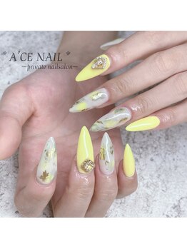 エースネイル(Ace nail)/持ち込みデザインにプラス!