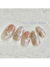 ネイルサロン クイル(QUILL)/秋のキラキラ（１）