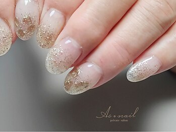 アスネイル(As nail)/シンプルニュアンス♪
