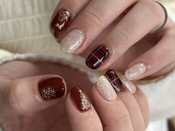 リノ 大阪本町店(lino)/クリスマスネイル【12.9】