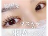 韓国で大人気【マスカラパーマ】1日1組限定