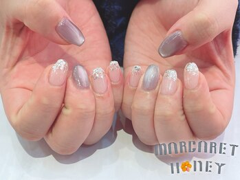 マーガレットハニー 本八幡/トレンドうる艶マグネットネイル