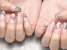 デザイン持ち込みミラーネイル