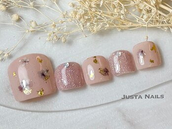ジャスタネイルズ(JUSTA NAILS)/定額デザイン 　フット