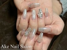 アケネイル 錦糸町店(Ake Nail)/埋め尽くし/マグネット/ストーン
