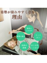 STRETCH &nbsp;LIVERA 北千住店/ストレッチ リヴェラ/姿勢が崩れやすくなる理由