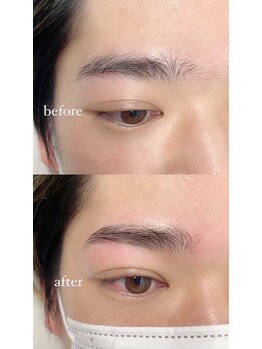 ルシエルプラス(le ciel+)の写真/眉デザインでお顔の印象がグッと変わる！骨格・好みに合わせてお客様一人一人に似合う眉毛をご提案☆