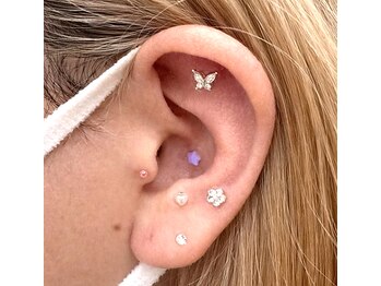 クレアネイル 高崎ウニクス店の写真/EJA耳つぼジュエリー協会認定セラピスト★耳つぼジュエリーでオシャレに不調ケア◎お悩み解消をお手伝い◎