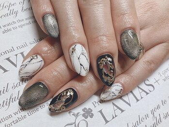 ラヴィアスプラス(LAVIAS+)/【ジェル】10本アートし放題