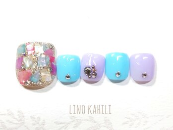 リノ カヒリ アイラッシュ(Lino kahili)/【フット】定額アート