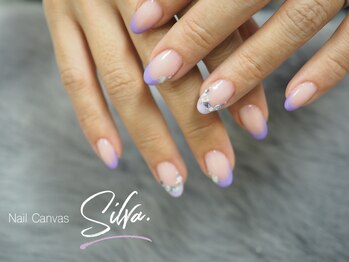 ネイル キャンバス シルヴァ(Nail Canvas Silva.)/フレンチネイル♪