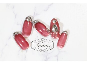 アモウズ(Amouz)/定額【テーマ:ガラスフレンチ】1